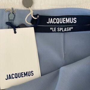 Jacquemus Classic Blue Women's Skirt